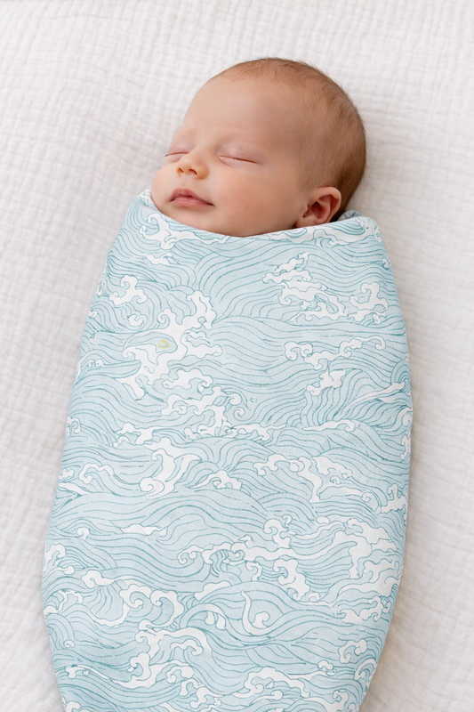 Muslin Swaddle, Waves