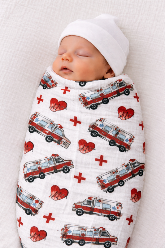 Muslin Swaddle, EMS Ambulance