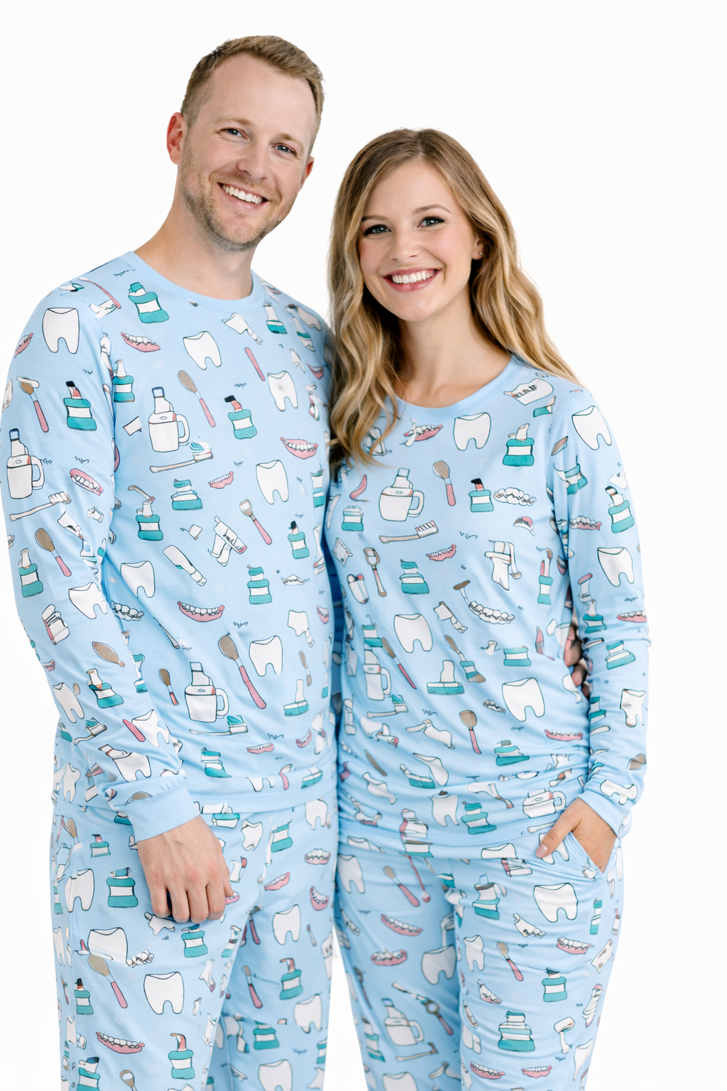 Bamboo Adult Two Piece Pajama Set, Dentist