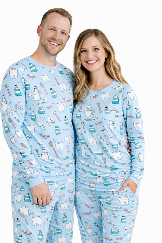 Bamboo Adult Two Piece Pajama Set, Dentist