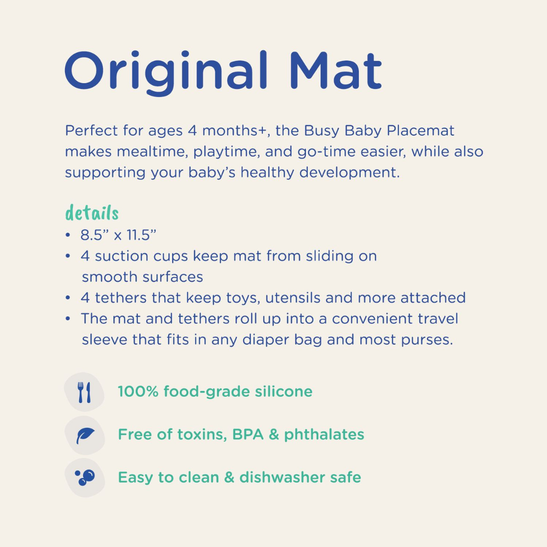 Original Mat with Toy Straps