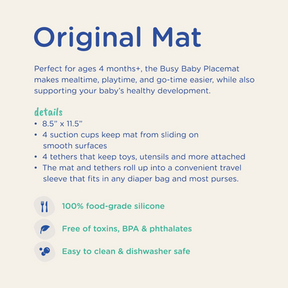 Original Mat with Toy Straps