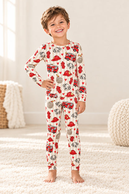 Miller & Co. Valentine's firehouse friends boy