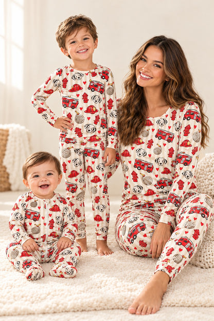 Miller & Co. Valentine's mockup firehouse friends family