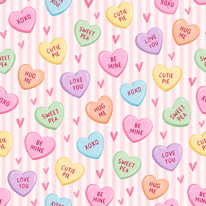 Miller & Co. Valentine's tile candy hearts